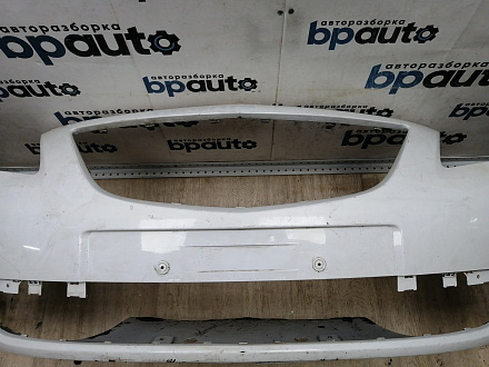 AA044721; Бампер передний; без паркт.; без омыват. (13267699) для Opel Meriva B (2010 - 2014)/БУ; Оригинал; Р1, Мелкий дефект; 