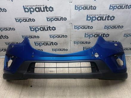 AA045774; Бампер передний; без паркт.; под омыват. (KD45-50031) для Mazda CX-5/БУ; Оригинал; Р1, Мелкий дефект; 