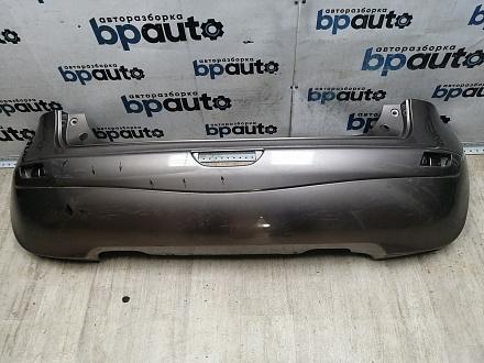 AA046075; Бампер задний; без паркт. (85022 9U040) для Nissan Note/БУ; Оригинал; Р1, Мелкий дефект; 