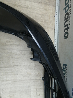 BA000243; Бампер передний; под паркт.; под омыват. (52119-06J20) для Toyota Camry 70 рест. (2021-2024)/БУ; Оригинал; Р1, Мелкий дефект; 