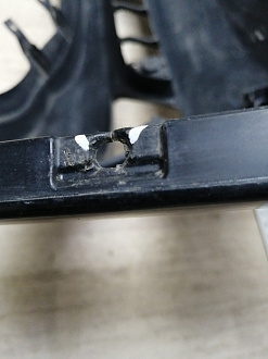 AA046134; Бампер передний; под паркт.; без омыват. (52119-50890) для Lexus LS IV (2006- 2009)/БУ; Оригинал; Р1, Мелкий дефект; 