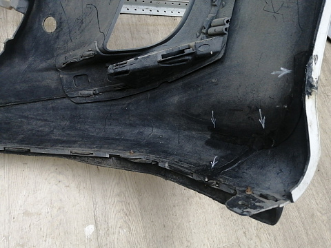 Фотография детали AA045943; Бампер передний; под паркт.; под омыват. (9680484677) для Peugeot 308 I (2008-2011)/БУ; Оригинал; Р2, Удовлетворительное; . Фото номер 17