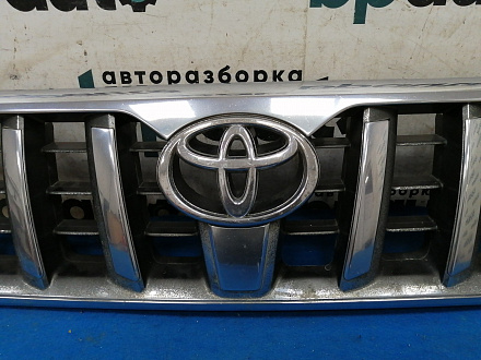 AA033266; Решетка радиатора (53101-60320) для Toyota Land Cruiser Prado 120 (2002- 2009)/БУ; Оригинал; Р2, Удовлетворительное; 