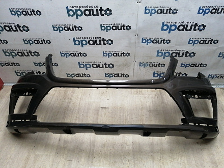 AA045762; Бампер передний, AMG; под паркт.; под омыват. (A1668856425) для Mercedes-Benz GL-klasse II (X166) (2012-2016)/БУ; Оригинал; Р1, Мелкий дефект; 