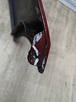 AA044506; Бампер передний; без паркт.; под омыват. (1K0807221D) для Volkswagen Jetta V (2005- 2010)/БУ; Оригинал; Р1, Мелкий дефект; 