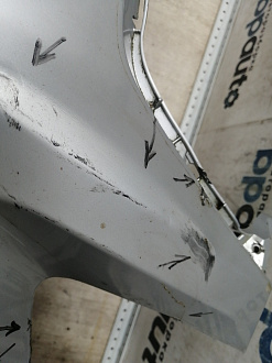 AA045637; Бампер передний; без паркт.; под омыват. (52119-05190) для Toyota Avensis/БУ; Оригинал; Р2, Удовлетворительное; 