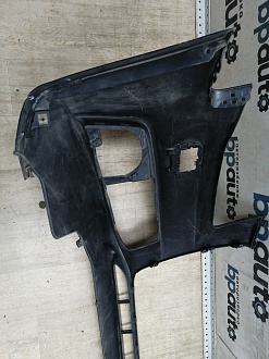 BA000155; Бампер передний; без паркт.; под омыват. (8K0 807 437 A) для Audi A4 B8/БУ; Оригинал; Р1, Мелкий дефект; 