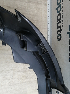 AA045643; Бампер передний; без паркт.; под омыват. (8K0 807 437 A) для Audi A4 B8/БУ; Оригинал; Р1, Мелкий дефект; 