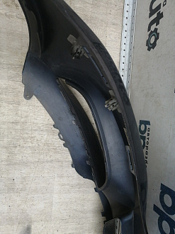 AA045460; Бампер передний; под паркт.; без омыват. (A2058800125) для Mercedes-Benz C-klasse IV (W205) (2014-2018)/БУ; Оригинал; Р1, Мелкий дефект; 