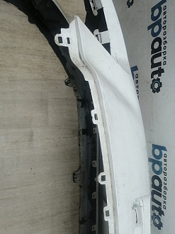 AA046026; Бампер передний; без паркт.; без омыват. (9674576177) для Peugeot 308 I рест. (2011-2015)/БУ; Оригинал; Р2, Удовлетворительное; 