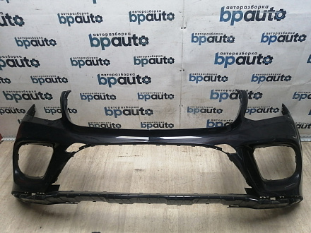 AA045783; Бампер передний; под паркт.; без омыват. (A1668851800) для Mercedes-Benz GLS-klasse I (X166) (2015-2019)/БУ; Оригинал; Р1, Мелкий дефект; 