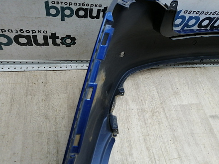 AA046113; Бампер задний; под паркт. (86611-4Y000) для Kia Rio III Sedan (2011- 2015)/БУ; Оригинал; Р1, Мелкий дефект; 