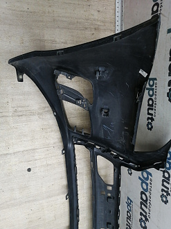 AA046084; Бампер передний; под паркт.; под омыват. (52119-50E80) для Lexus LS IV рест. 2 (2012- 2017)/БУ; Оригинал; Р1, Мелкий дефект; 