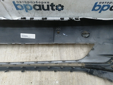 BA000224; Бампер передний; под паркт.; под омыват. (5G0807221) для Volkswagen Golf/БУ; Оригинал; Р1, Мелкий дефект; 