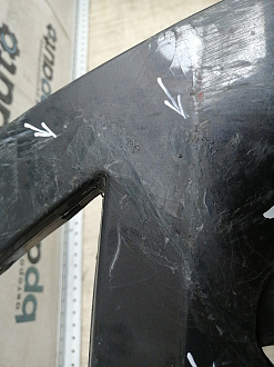 AA045806; Бампер передний, S-line; под паркт.; под омыват. (4G8 807 437 F) для Audi A7 I Sportback (2010-2014)/БУ; Оригинал; Р2, Удовлетворительное; 