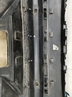 AA037376; Бампер передний; под паркт.; под омыват. (CK52-17F003-AA) для Land Rover Range Rover IV L405 (2012 - 2017)/БУ; Оригинал; Р1, Мелкий дефект; 