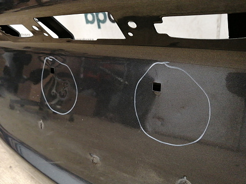 Фотография детали AA039317; Крышка багажника; без камер. (5801B818) для Mitsubishi Outlander/БУ; Оригинал; Р3, Под восстановление; . Фото номер 10