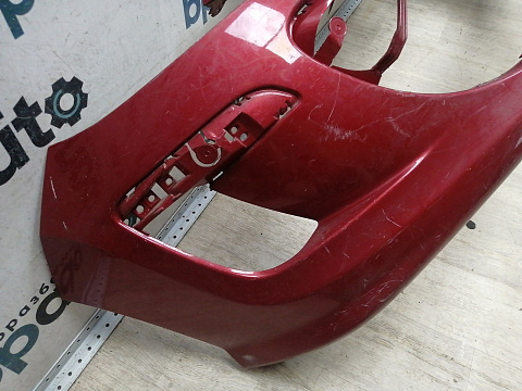 Фотография детали AA045937; Бампер передний; без паркт.; без омыват. (9680484677) для Peugeot 308 I (2008-2011)/БУ; Оригинал; Р2, Удовлетворительное; . Фото номер 9