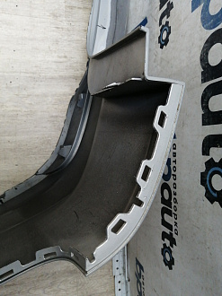 AA046227; Бампер задний; без паркт. (1T0807417K) для Volkswagen Touran II (2010-2015)/БУ; Оригинал; Р2, Удовлетворительное; 