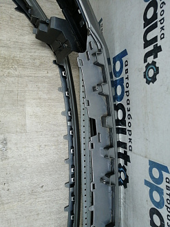 AA045885; Бампер передний; под паркт.; под омыват. (3C8807221F) для Volkswagen Passat CC рест. (2012-2017)/БУ; Оригинал; Р1, Мелкий дефект; 