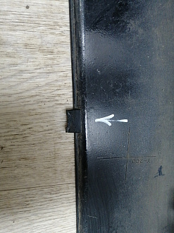 AA045593; Бампер передний; без паркт.; под омыват. (8K0 807 437 AC) для Audi A4 B8/БУ; Оригинал; Р1, Мелкий дефект; 