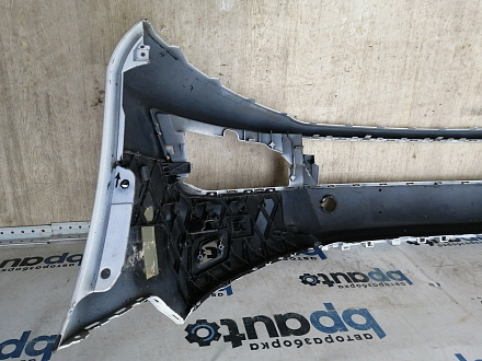 AA045886; Бампер передний; под паркт.; под омыват. (3C8807221F) для Volkswagen Passat CC рест. (2012-2017)/БУ; Оригинал; Р1, Мелкий дефект; 