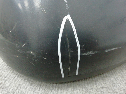AA002741; Зеркало правое, 5 контактов (BP4L69120) для Mazda 3 BK/БУ; Оригинал; Р1, Мелкий дефект; 