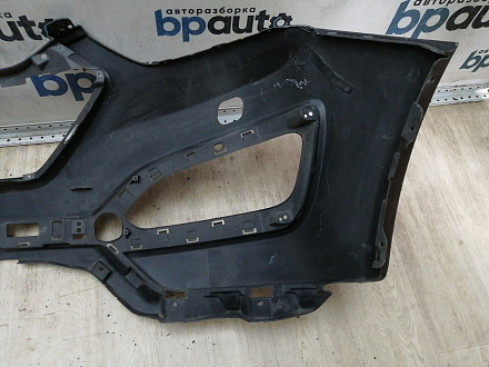 AA044980; Бампер передний; без паркт.; под омыват. (86511-2W000) для Hyundai Santa Fe III (2012 - 2015)/БУ; Оригинал; Р1, Мелкий дефект; 