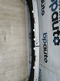 AA045878; Бампер передний; под паркт.; под омыват. (J8A2-17F003-GAW) для Land Rover Range Rover Velar L560 (2017 - 2023)/БУ; Оригинал; Р1, Мелкий дефект; 