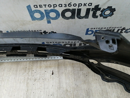 AA044981; Бампер передний; без паркт.; без омыват. (86511-2W000) для Hyundai Santa Fe III (2012 - 2015)/БУ; Оригинал; Р2, Удовлетворительное; 