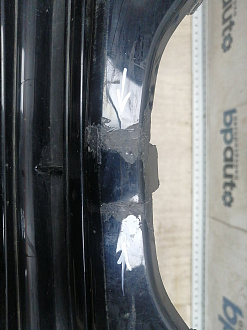 BA000243; Бампер передний; под паркт.; под омыват. (52119-06J20) для Toyota Camry 70 рест. (2021-2024)/БУ; Оригинал; Р1, Мелкий дефект; 