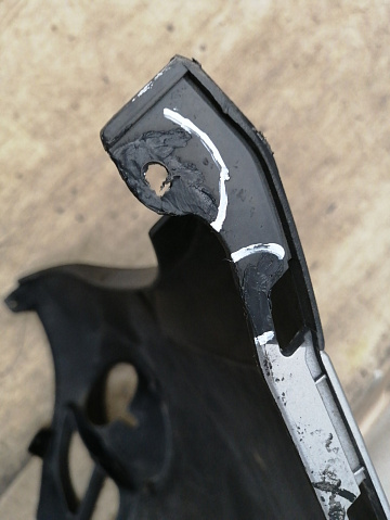 Фотография детали AA038174; Бампер передний; под паркт.; без омыват. (96660434) для Opel Antara (2007 - 2011)/БУ; Оригинал; Р1, Мелкий дефект; . Фото номер 23