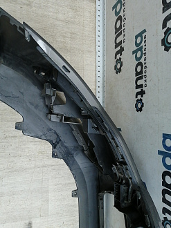 BA000164; Бампер передний; под паркт.; под омыват. (4G0 807 437) для Audi A6 C7/БУ; Оригинал; Р1, Мелкий дефект; 