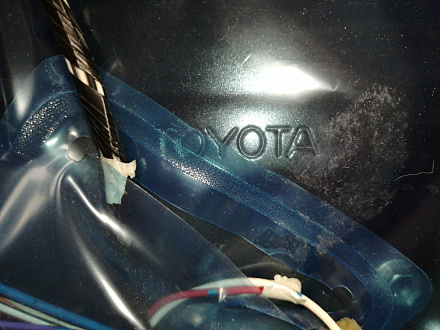 AA045292; Дверь задняя левая, под расширитель, Long (67004-42110) для Toyota Rav4/БУ; Оригинал; Р0, Хорошее; (202) Черный