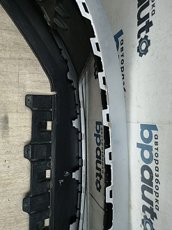 AA045677; Бампер передний, Sport-Style; без паркт.; под омыват. (5NU807221) для Volkswagen Tiguan I рест. (2011- 2016)/БУ; Оригинал; Р1, Мелкий дефект; 