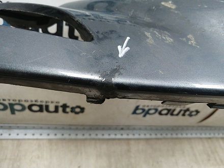 AA045936; Бампер передний; без паркт.; под омыват. (9680484677) для Peugeot 308 I (2008-2011)/БУ; Оригинал; Р2, Удовлетворительное; 