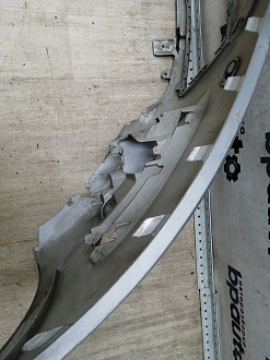 AA046129; Бампер передний; без паркт.; без омыват. (7S71-17757-A) для Ford Mondeo/БУ; Оригинал; Р1, Мелкий дефект; 