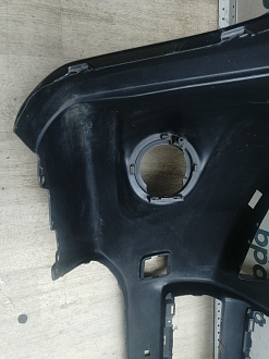 AA045777; Бампер передний; без паркт.; под омыват. (52119-42730) для Toyota Rav4 30 рест. V 2.4 (2009 - 2010)/БУ; Оригинал; Р1, Мелкий дефект; 