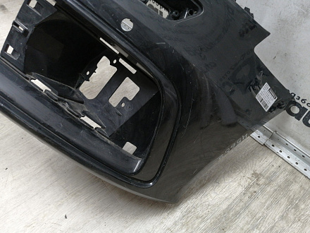 AA045632; Бампер передний, S-line; под паркт.; под омыват. (4G0 807 437 C) для Audi A6 C7/БУ; Оригинал; Р1, Мелкий дефект; 