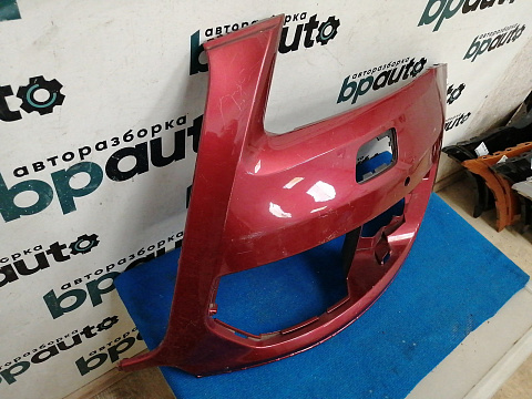 Фотография детали AA043302; Бампер передний - левая часть; под паркт.; под омыват. (8R0 807 437) для Audi Q5 I (2008-2012)/БУ; Оригинал; Р1, Мелкий дефект; . Фото номер 2