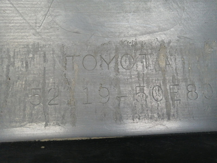 AA046084; Бампер передний; под паркт.; под омыват. (52119-50E80) для Lexus LS IV рест. 2 (2012- 2017)/БУ; Оригинал; Р1, Мелкий дефект; 