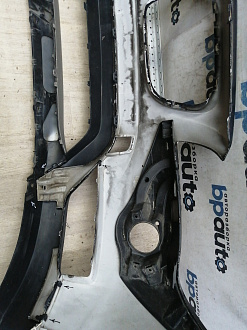 AA046505; Бампер передний; без паркт.; без омыват. (51117303750) для BMW Х1 I (E84) рест. (2012-2015)/БУ; Оригинал; Р1, Мелкий дефект; 