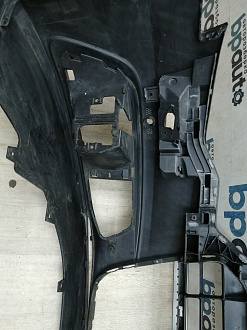 AA045632; Бампер передний, S-line; под паркт.; под омыват. (4G0 807 437 C) для Audi A6 C7/БУ; Оригинал; Р1, Мелкий дефект; 