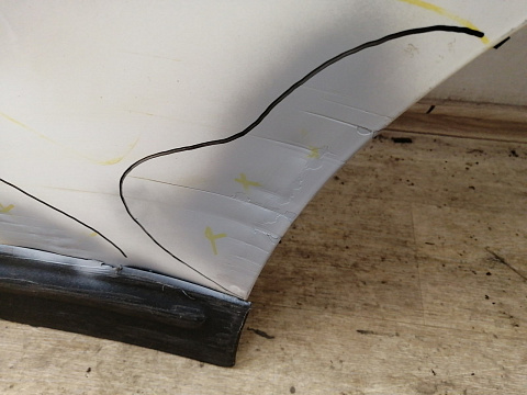 Фотография детали AA038002; Дверь задняя левая (77003-1U010) для Kia Sorento/БУ; Оригинал; Р2, Удовлетворительное; . Фото номер 9