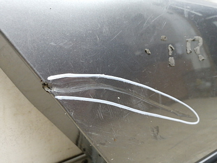 AA045510; Накладка крышки багажника нижняя, пластик (90901-JU00A) для Nissan X-Trail T31/БУ; Оригинал; Р1, Мелкий дефект; 