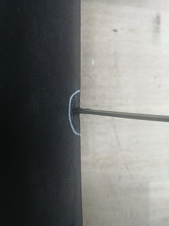 AA045757; Бампер передний; без паркт.; под омыват. (KD45-50031) для Mazda CX-5/БУ; Оригинал; Р1, Мелкий дефект; 