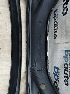 AA045588; Бампер передний; без паркт.; без омыват. (86511-3S000 / 500) для Hyundai Sonata VI (YF) (2010-2014)/БУ; Оригинал; Р2, Удовлетворительное; 