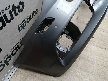 BA000165; Бампер передний; под паркт.; под омыват. (4G0 807 437) для Audi A6 C7/БУ; Оригинал; Р1, Мелкий дефект; 