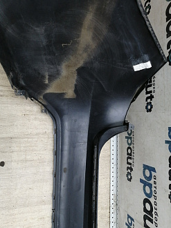 AA046117; Бампер задний; без паркт. (86611-4Y000) для Kia Rio III Sedan (2011- 2015)/БУ; Оригинал; Р1, Мелкий дефект; 