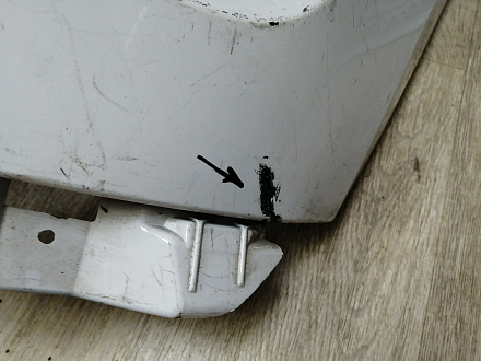 AA044979; Бампер передний; без паркт.; под омыват. (86511-2W000) для Hyundai Santa Fe III (2012 - 2015)/БУ; Оригинал; Р2, Удовлетворительное; 